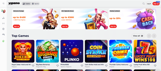 Vipzino casino betrouwbaar